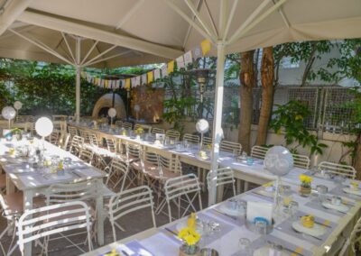 Στολισμός τραπεζιού βάπτισης