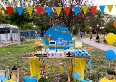 Candybar βάπτισης πολύχρωμο