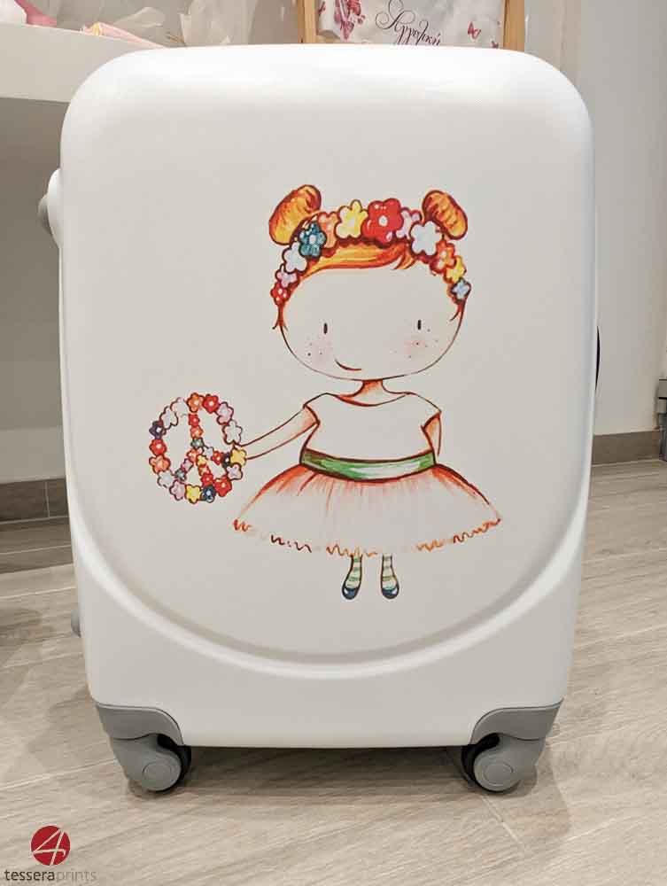 βαλίτσα βάπτισης κορίτσι